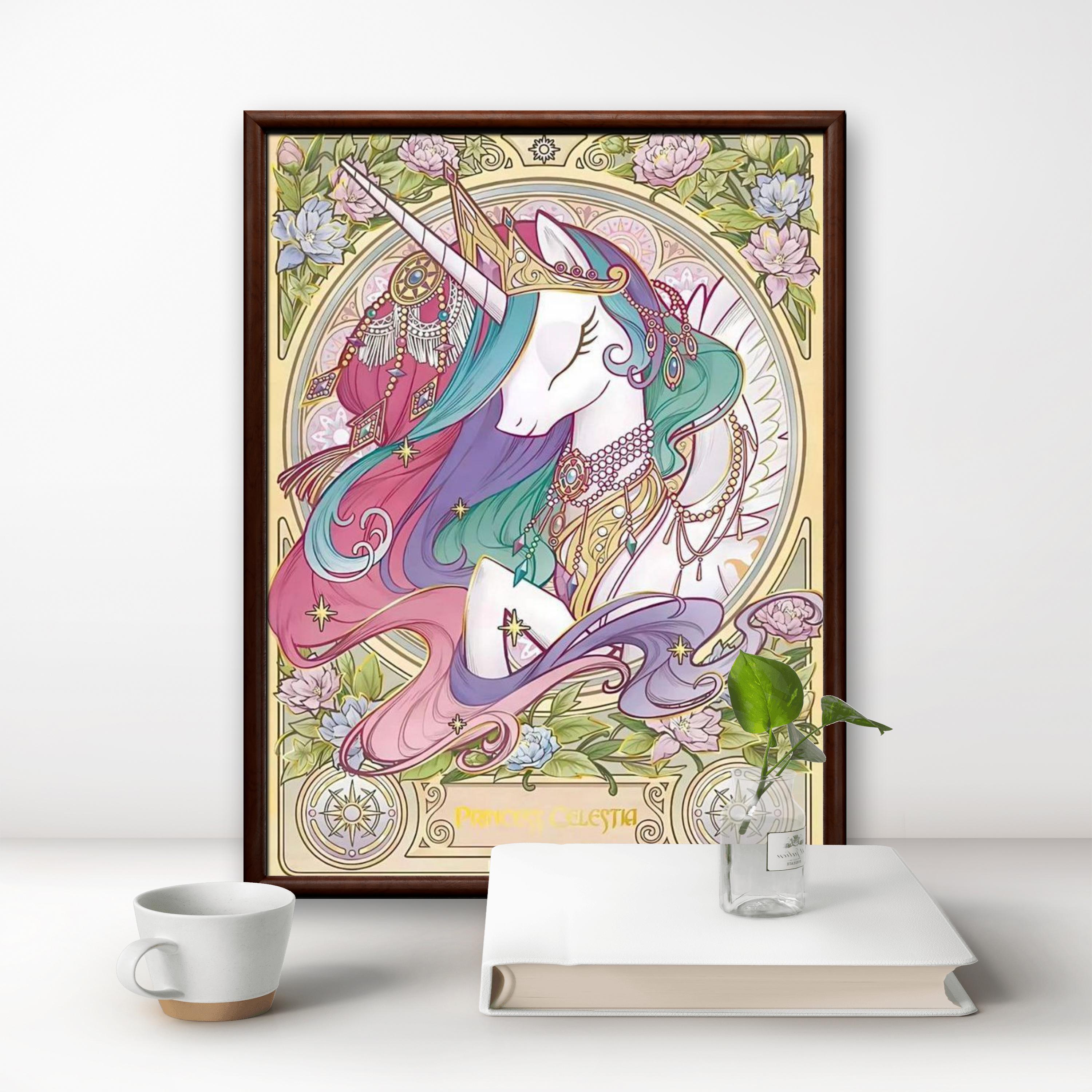 Mucha style My Little Pony 5D  - Embroidery Unicorn のレビューと価格