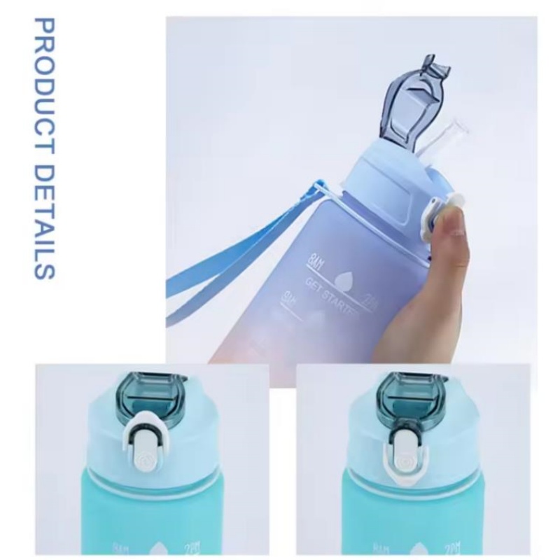750ML Sports Water Bottle with - Embroidery Water のレビューと価格