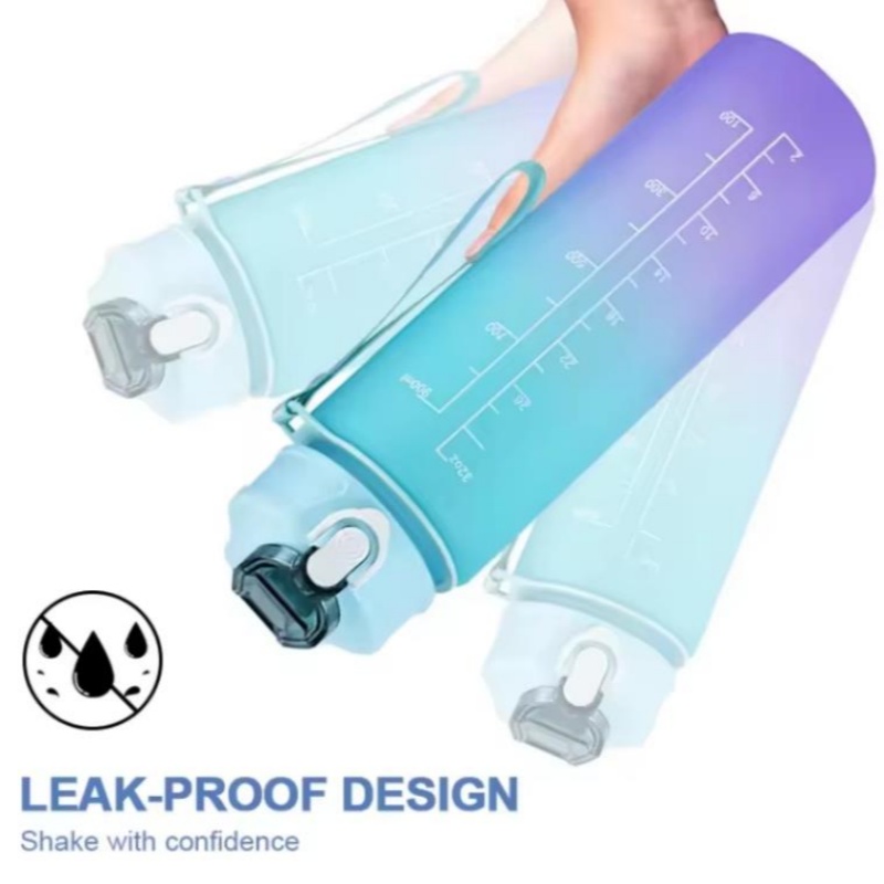 750ML Sports Water Bottle with - Embroidery Water のレビューと価格