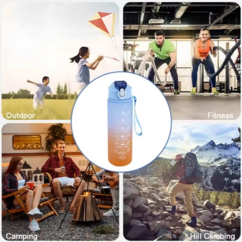 750ML Sports Water Bottle with - Embroidery Water のレビューと価格