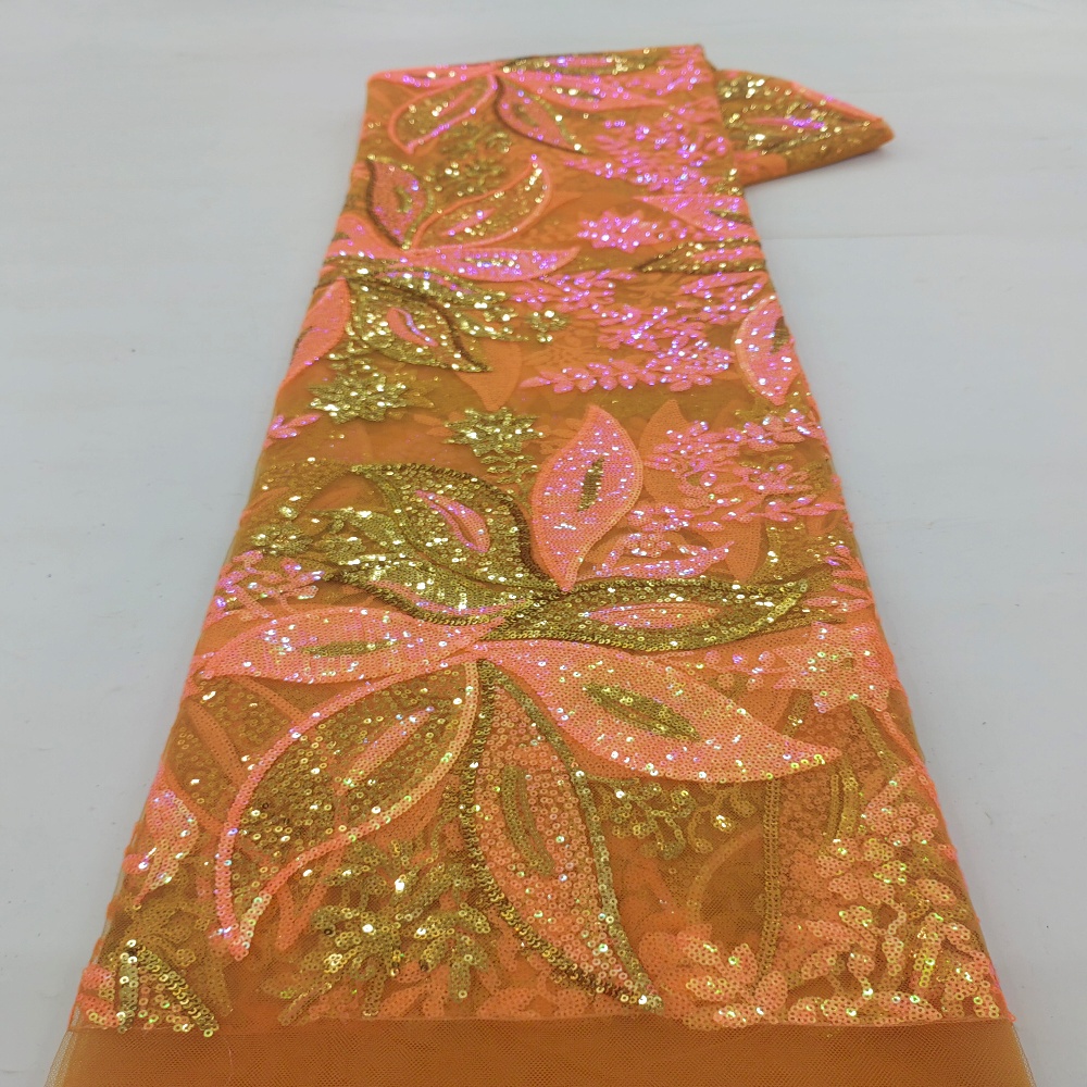 French Mesh Lace 2026 Fabrics  - Embroidery Net Fabric のレビューと価格