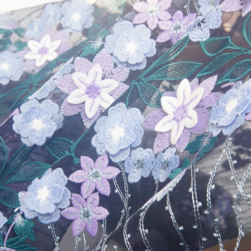 1yard High quality soft screen - Embroidery Net Fabric のレビューと価格