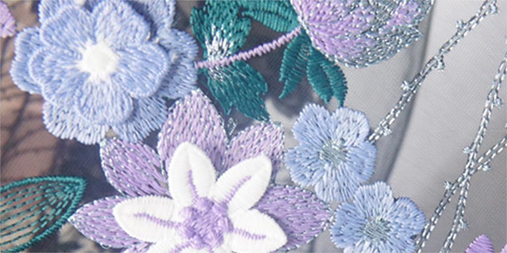 1yard High quality soft screen - Embroidery Net Fabric のレビューと価格